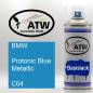 Preview: BMW, Protonic Blue Metallic, C04: 400ml Sprühdose, von ATW Autoteile West.